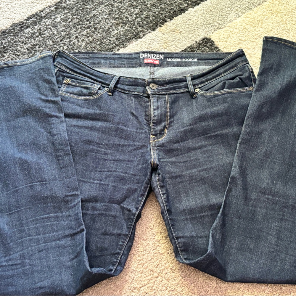 Levi's Blue Boot Cut Jeans with Stretch